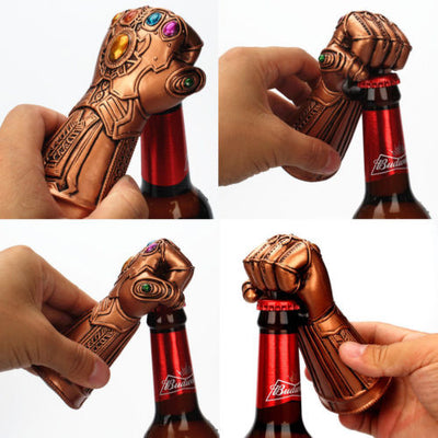Infinity Thanos Gauntlet Glove Beer Bottle Opener Soda Glass Caps Remover Kit eprolo