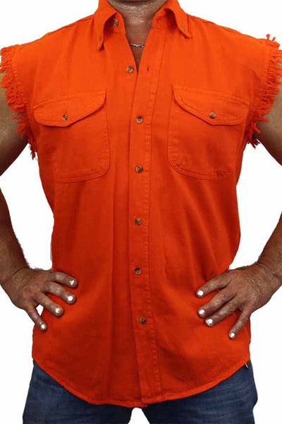 Sleeveless Shirt White Shut Up & Ride Biker SHORE TRENDZ