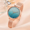 Stardust Watch Women Necklace Bracelet Set (3PCS/Set) Women's Watches Stainless Steel Mesh Starry Sky Quartz Female Wrist Watch eprolo
