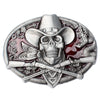 Western Cowboy Skull Belt Buckle eprolo