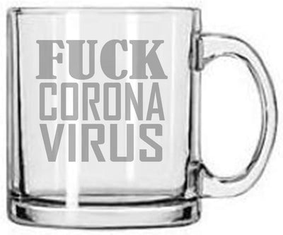 Alankathy Mugs Corona Virus Coronavirus Covid 19 covid-19 glass (16 OZ PINT BEER GLAS)