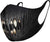 Spiral - First Bite - Fashion Face Mask Black