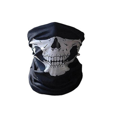 Cycle Zone 2pcs/set Seamless Skull Face Mask Airsoft Breathable Motorcycle Bike eprolo