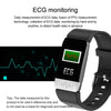 T1 Smart Watch Band With Temperature Immune Measure ECG Heart Rate Blood Pressure Monitor Weather Forecast Drinking Remind eprolo