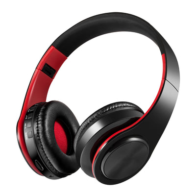 Wireless Bluetooth Headphones Foldable Stereo Headset Music Earphone with Microphone Support TF Card FM Radio AUX eprolo