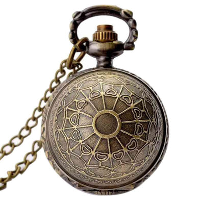 Retro Clock Harry Potter Necklace Pocket Watch eprolo