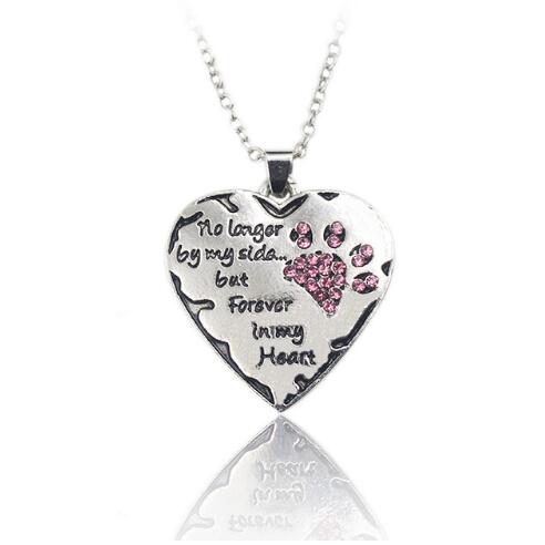 Cats Dogs Paws Claw Print Necklace eprolo