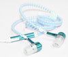 Wired earbuds Light Luminous Metal Zipper Earphone Glow In The Dark earbuds Hands Free Zipping earbuds Earhpones eprolo