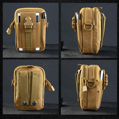 Men's Outdoor Camping Tactical Molle Pouch Belt Military WaistSoft Sport Running Pouch Travel Bags eprolo