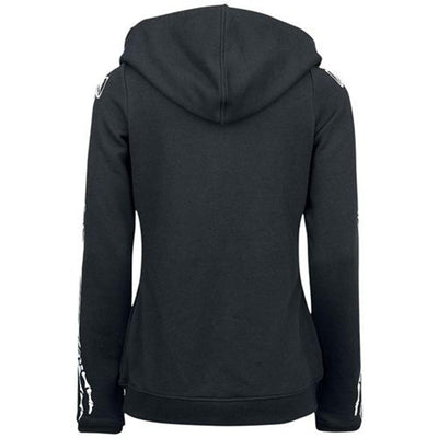 Gothic Hoodies Women Halloween Skull Theme Pullover Sweatshirts eprolo