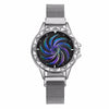 Women Magnet Buckle Rotating Watch Luxury Ladies Stainless Steel Quartz Watch Clock Relogio Feminino eprolo