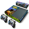 Fortnite Game Sticker Vinyl para Microsoft Xbox One Controller Skins para Xbox One Gamepad Cubierta para Xbox One PVC Protector eprolo