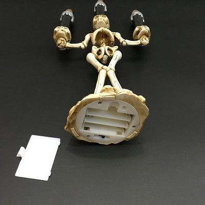 LED Candle Holder 3-arms Skull Skeleton Candle Stand Resin For Home Halloween Party DIY eprolo