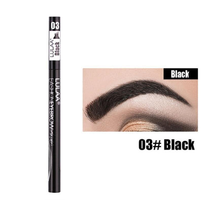 2 Or 1pcs Pro Microblading Eyebrow Tattoo Pen 4 Fork Tips Fine Sketch Liquid Eyebrow Pencil Waterproof Eyebrow Tint Makeup TSLM2 eprolo