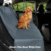 Dog Car Seat Cover View Mesh Waterproof Pet Carrier Car Rear Back Seat Mat Hammock Cushion Protector With Zipper And Pockets eprolo
