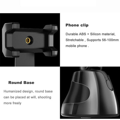 Portable All-in-one Auto Smart Shooting Selfie Stick ,  360 Rotation Auto Face Tracking Object Tracking vlog Camera Phone Holder eprolo