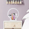 3 IN 1 QI Fast Wireless Charger Dock for iPhone 11 Pro Max for Apple Watch iWatch 1 2 3 4 5 Airpods Charger Holder LED Lamp 2019 eprolo