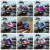 Nebula Galaxy Double Sided Pendant Necklace Universe Planet Jewelry Glass Art Picture Handmade Statement Necklace eprolo
