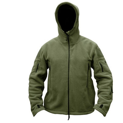 Military Man Fleece Tactical Softshell Jacket Polartec Thermal Polar Hooded Outerwear Coat Army Clothes eprolo