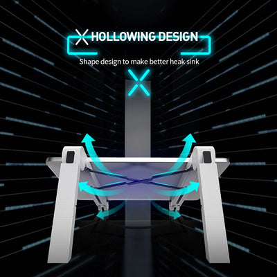 Lightweight Laptop Cooling Stand Plastic Vertical Laptop Stand Foldable Tablet Stand Bracket Laptop Holder for MacBook eprolo