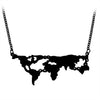 Globe World Map Necklace eprolo