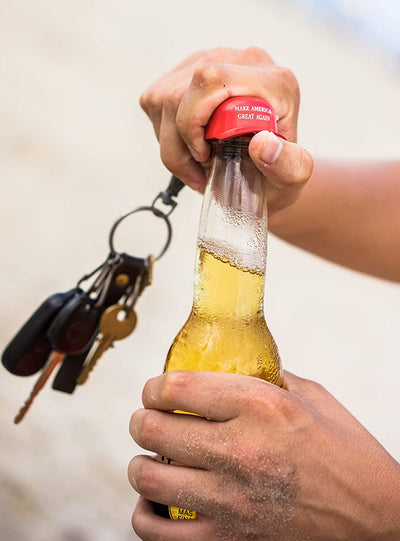 MAGA Hat Bottle Opener Solid Steel Brand: The Bottle Cap