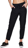 RBX Active Women's Relaxed Fit Lightweight Quick Drying Stretch Woven Pants with Pockets