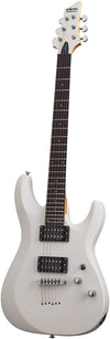 Schecter 430 C-6 Deluxe Solid-Body Electric Guitar, Satin Black Brand: Schecter