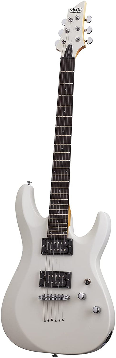 Schecter 430 C-6 Deluxe Solid-Body Electric Guitar, Satin Black Brand: Schecter