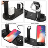 4 in 1 Wireless Charging Dock Station For Apple Watch iPhone X XS XR MAX 11 Pro 8 Airpods 10W Qi Fast Charger Stand Holder eprolo