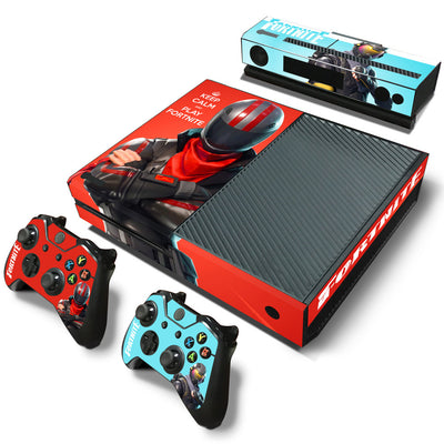 Fortnite Game Sticker Vinyl para Microsoft Xbox One Controller Skins para Xbox One Gamepad Cubierta para Xbox One PVC Protector eprolo