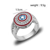 Marvel Cinematic Superhero Marvel's The Avengers Captain America Series Shield Ring eprolo