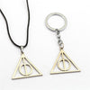 Harry Potter Luna and the Deathly Hallows Keychain Necklace eprolo