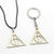 Harry Potter Luna and the Deathly Hallows Keychain Necklace eprolo