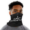 Polyester Bandana Face Scarf I CAN'T BREATHE Protective Riding Face cover Multi-function Magic Head Scarf  For Parade Protest eprolo