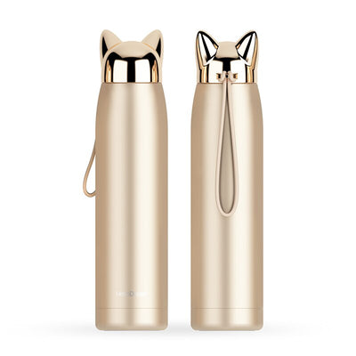 320ml Stainless Steel Thermos Vacuum Insulated Flasks Double Wall Coffee Drinkware Sport Bottle For Water Bottles Cartoon Cup eprolo