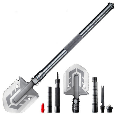 Outdoor Multi-purpose Shovel Garden Tools Folding Military Shovel Camping Defense Security Tools eprolo