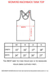 Women's USA Flag Tank Top Juniors Racer Back Made in the USA SHORE TRENDZ