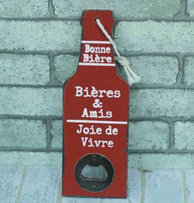 Rustic Retro Wooden Multipurpose Beer Bottle Opener DIY Kitchen eprolo