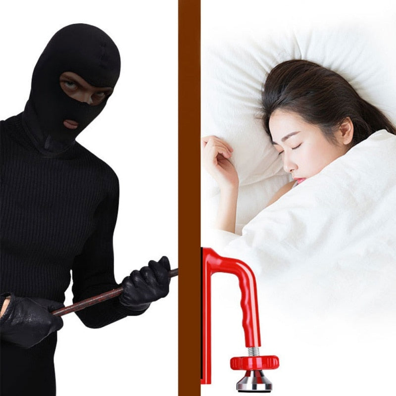 Portable Door Closer Jammer Lockdown Lock-Security Device For Travel Hotel Door eprolo