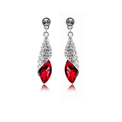 Austrian element Crystal Necklace Earrings Jewelry Sets eprolo