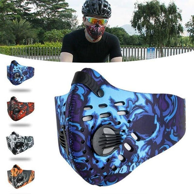 Men/Women Activated Carbon Dust-proof Cycling Face Mask Anti-Pollution Bicycle Bike Outdoor Training mask face shield eprolo