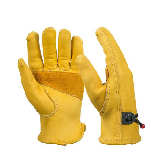 Cowhide Leather Security Protection Wear Safety Working Welding Warm Gloves eprolo