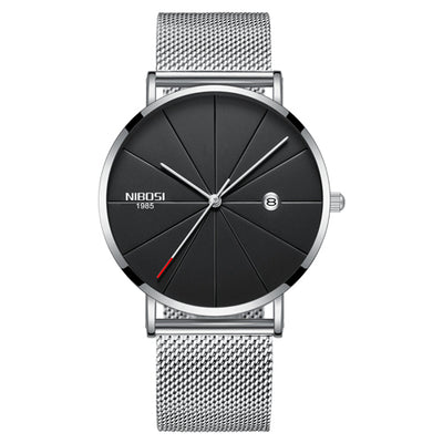 NIBOSI Ultra Thin Fashion Men Watch Top Luxury Brand Business Quartz Watches Waterproof Sports Watch eprolo