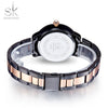 Rose Gold Watch Women Quartz Watches Ladies Top Brand Crystal Luxury Female Wrist Watch eprolo