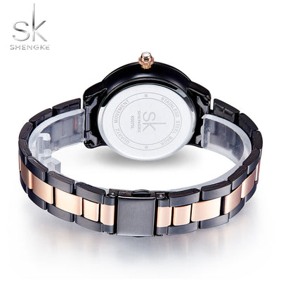Rose Gold Watch Women Quartz Watches Ladies Top Brand Crystal Luxury Female Wrist Watch eprolo