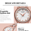 YAQIN women watch with diamond ladies jewelry bracelet watch eprolo