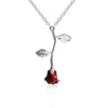 Rose Flower Statement Necklace eprolo