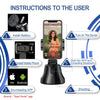 Portable All-in-one Auto Smart Shooting Selfie Stick ,  360 Rotation Auto Face Tracking Object Tracking vlog Camera Phone Holder eprolo