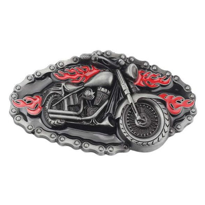 Silver Plating Metal Motorcycle Belt Buckles eprolo